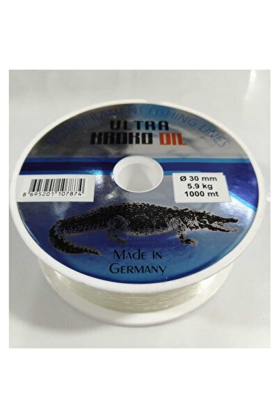 KROKODİL Krokodil Ultra Monofılament Bobin Misina 1000 MT 0,30 MM