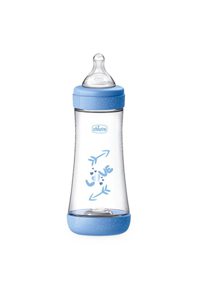 Chicco P5 Navy Blue Anti-Colic Feeding Bottle - Pp 300 ml