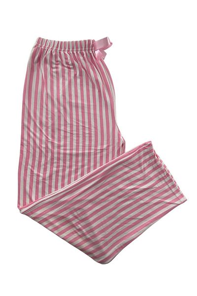 DoDe Flora Thin White Striped Women's Pajamas Milan -3010
