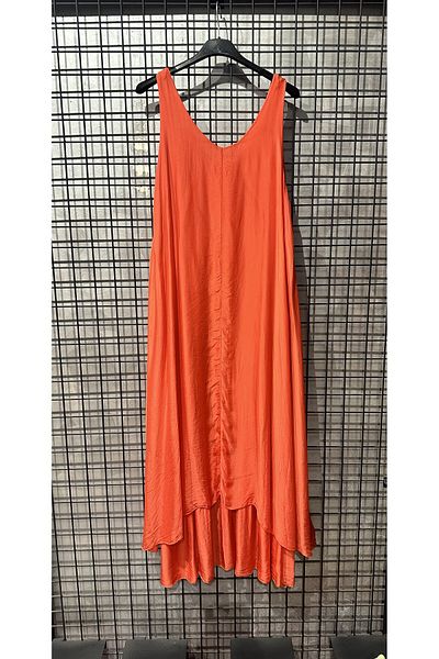 MADE İN ITALY Italian Silk Dress with Inner Lining