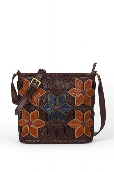 GÖN Lisa Brown-Multicolor Women's Crossbody Bag 157 Lisa