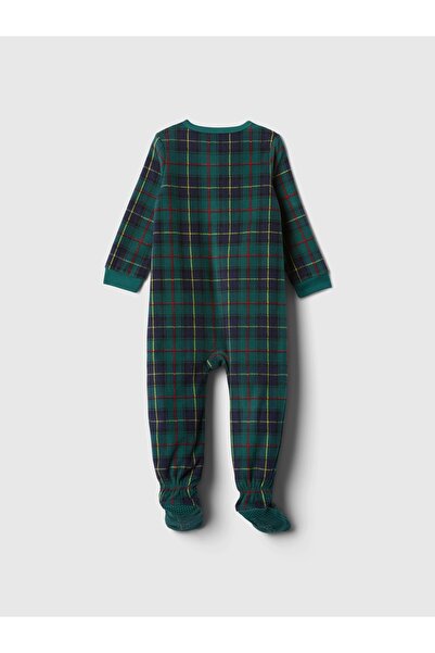 GAP Bebek Koyu Yeşil Brannan Bear İşlemeli Tulum