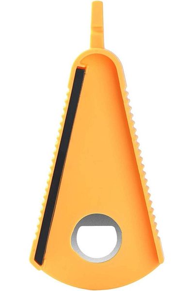 Gnaumore Desfacator de sticle/conserve Gnaumore, plastic, galben/negru, 19,5 x 9 cm