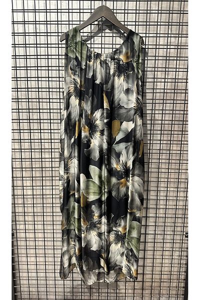 MADE İN ITALY Italian Silk Dress with Inner Lining