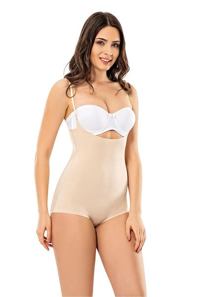 Miss Modinn Laser Cut Corset with Under-Bust Snaps 4080