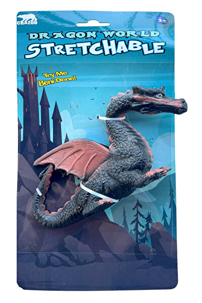 UDATOYS Ejderha Sukuşi Esnek Dragon Stres Oyuncağı Dinazor Squishy 20CM