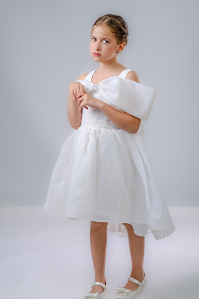 MODA ŞIK TAŞ DETAYLI ÖZEL GÜN MEZUNİYET KIZ ÇOCUK ABİYE ELBİSE