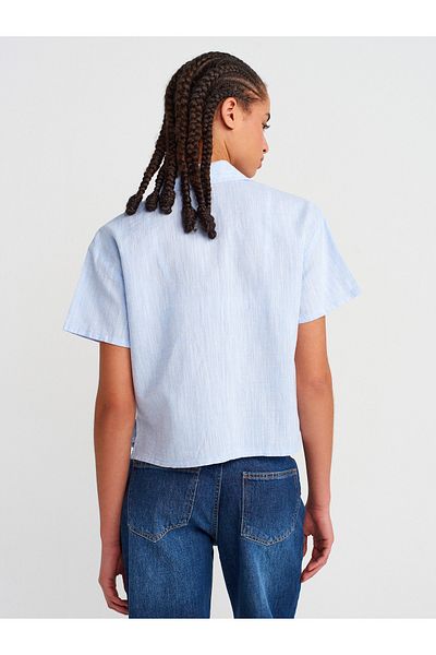 Dilvin Short-Sleeved Blue Pocket Nail Ballistics Shoes - Streetball Ii Men