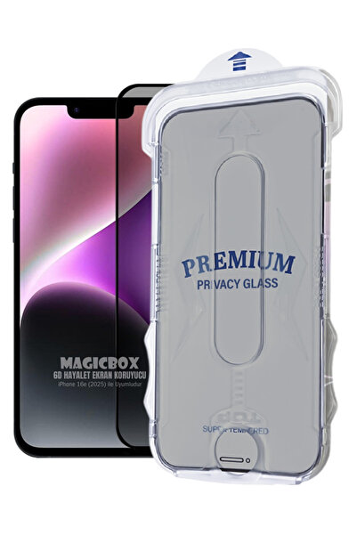 Evax (MAGICBOX HAYALET) iPhone 16e (2025) Uyumlu Kolay Kurulum Aparatlı Magic...