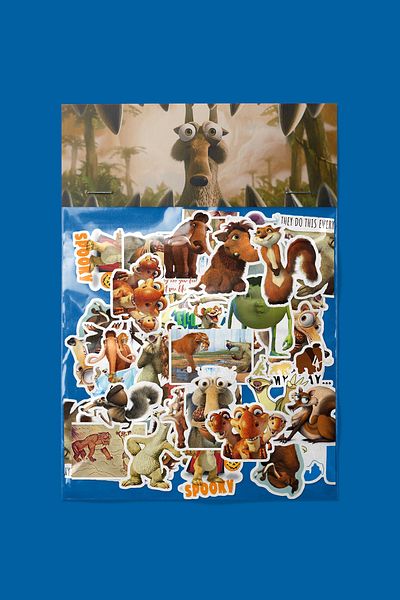 dadi ramba Ice Age -Bullet Journal - Agenda - Planner - Notebook - Laptop Sticker Decal - Sticker Pack