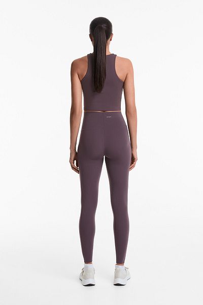 Oysho Compressive core control ankle-length leggings