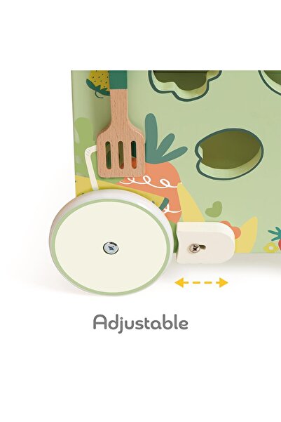 Classic World رفيق المشي الخشبي - المطبخ