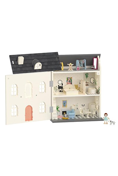 Classic World Ahşap Vintage Bebek Evi