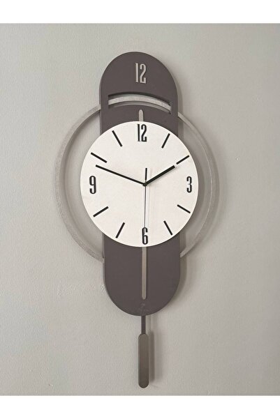 Ronson 80 cm Büyük Boy Dekoratif Sarkaçlı Saat Sessiz Akar Mekizma El Yapımı ...