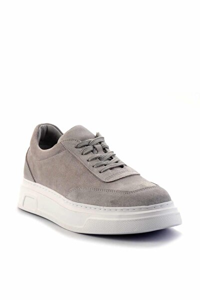 Bambi Gri Leather Erkek Casual Ayakkabı E01585735302