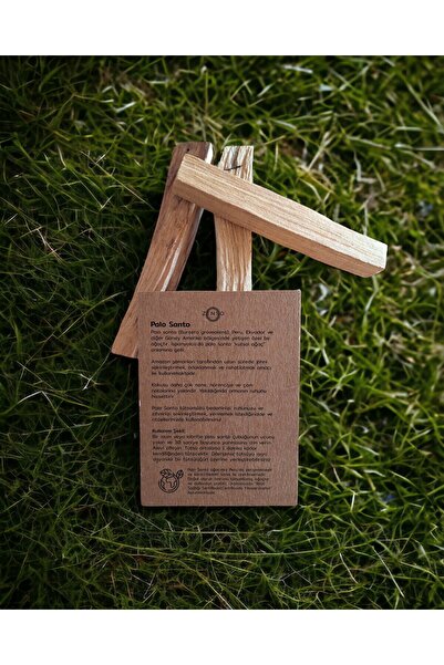 Zenso Doğal Tütsü Palo Santo Tütsü - Ağaç Tütsü -  30gr (Peru Sertifikalı, %1...