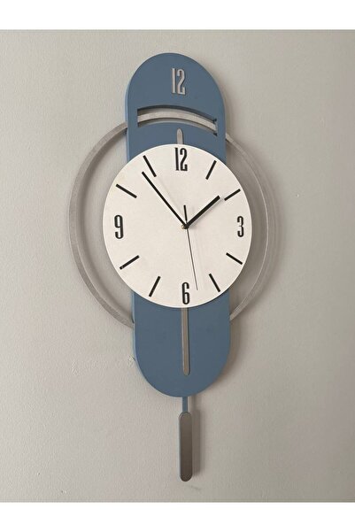 Ronson 80 cm Büyük Boy Dekoratif Sarkaçlı Saat Sessiz Akar Mekizma El Yapımı ...