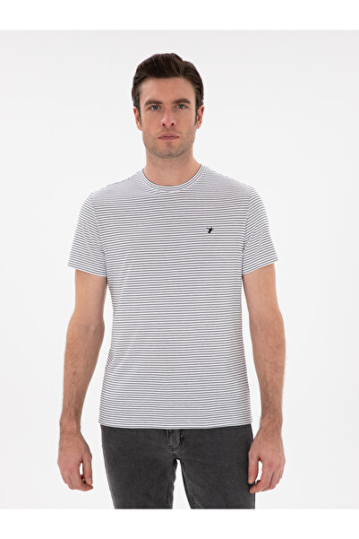 Cacharel White Slim Fit T-Shirt 50303384-Vr013
