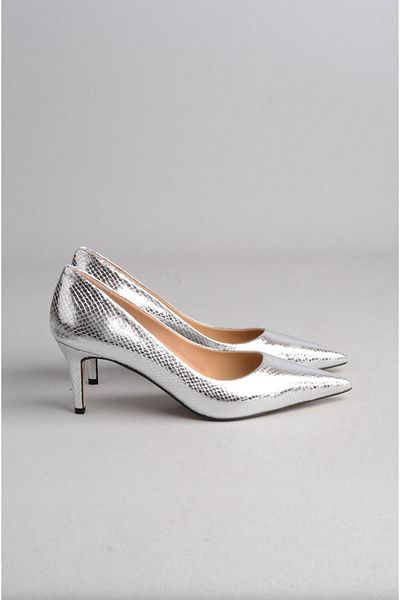 SEÇ KUNDURA Silver Stiletto 1507 Yilan Basım (Heel Height: 7 cm)