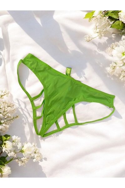 enmodaiçgiyim Γυναικεία εσώρουχα Neon Green Fancy Cage