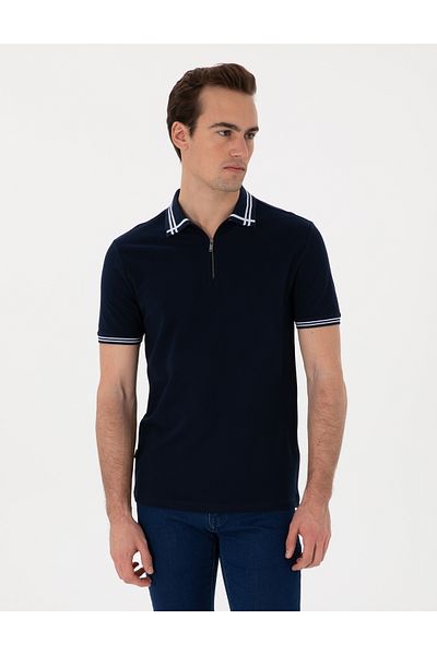 Pierre Cardin Tricou slim fit bleumarin 50302607-VR033
