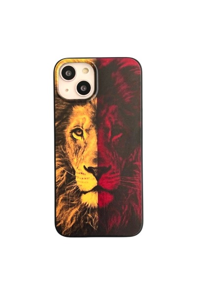 gngcase İphone 13 Ve Iphone 14 Uyumlu Desenli Lansman Içi Kadife Telefon Kılıfı