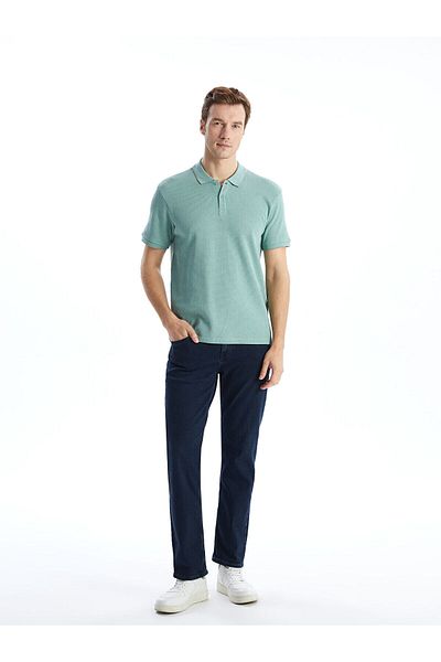 LC Waikiki Polo Neck Short Sleeve Pique Men's T-Shirt