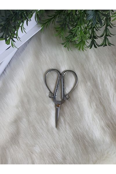 Fiyonks Atölye Promise, Engagement Scissors, Silver Color Scissors, Special Scissors