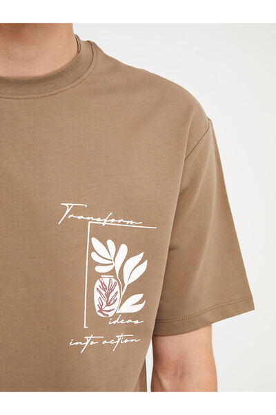 LC Waikiki Ανδρικό μπλουζάκι με κοντό μανίκι με λαιμόκοψη