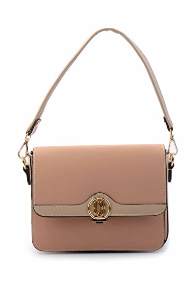 Bambi Nude Kadın Omuz Çantası C06636610504