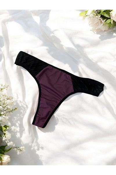 enmodaiçgiyim Purple Women's String