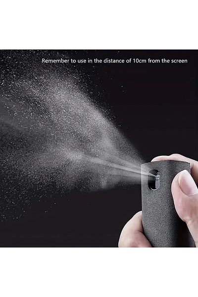 Generic Mobile,Tablet and Display Screen Wiper,Internal Spray&External Soft Cloth, Small to Carry anywhere