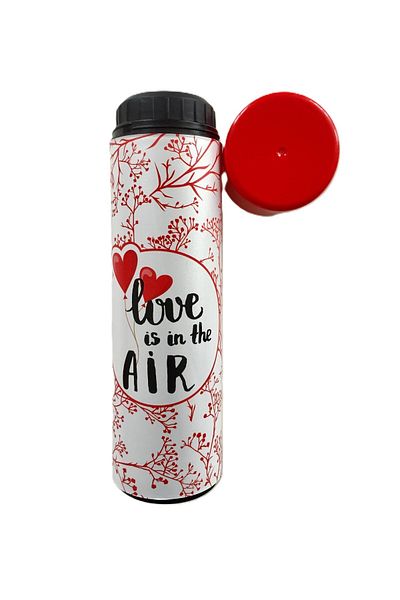Herevin 410 Cc Patterned Glass Thermos & Love Is in the Air