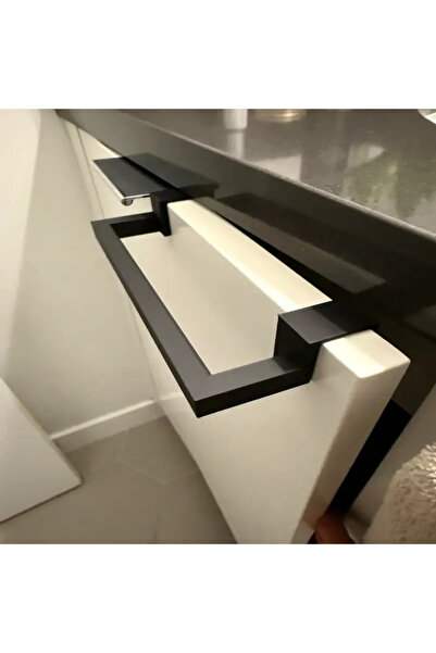 Plasfire Modern El Havlu Askısı 170 mm-Mutfak dolabı kapağına takılan (2'li)
