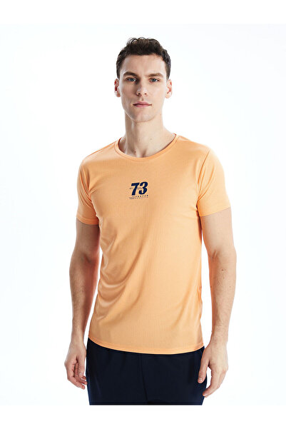 LC Waikiki New Season Crew Neck Short Sleeve Printed Men's T-Shirt - S5Gh23Z8