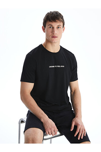 LC Waikiki Ανδρικό Tisort με στάμπα Crew Neck New Season - S5KO52Z8