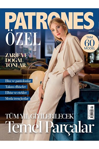 Turkuvaz Dergi PATRONES TEMEL PARÇALAR