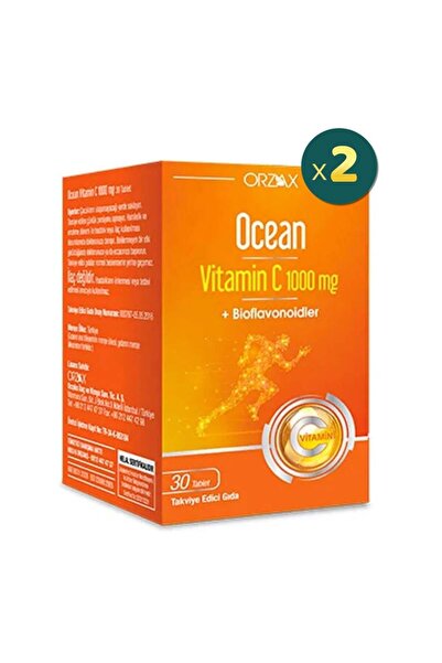 AKSU Ocean Vitamin C 30 Tablets 2 Pieces