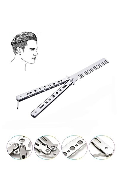 Özasya AVM Çelik Katlanır Saç Şekillendirici Kelebek Tarak