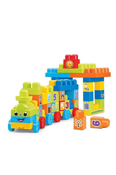 FULLJOY Educational Train Blocks 50 Pieces 22-2883678