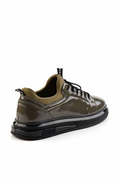 Bambi Yeşil Leather Erkek Casual Ayakkabı E01347030008