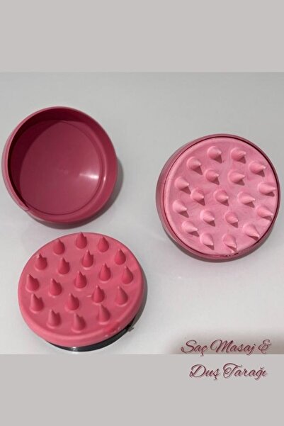 BESSE HOME Yumuşak Silikon Duş Deri Masaj Tarağı