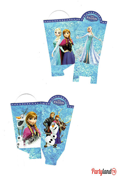 PartylandTR 8 Adet Frozen Karlar Ülkesi Elsa-anna Lux Mısır Kutusu