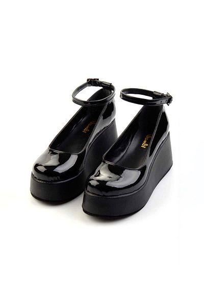 Bambi Pantofi negri cu toc pentru femei K 01154180008