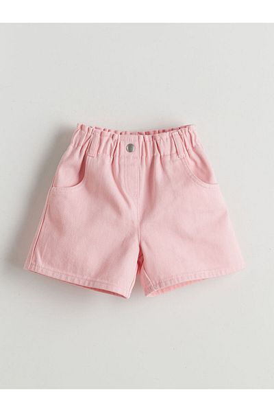 LC Waikiki New Season Basic Girl's Shorts with Elastic Waist - S54366Z1