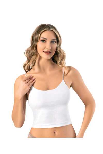 İp Askılı Crop ,Büstiyer