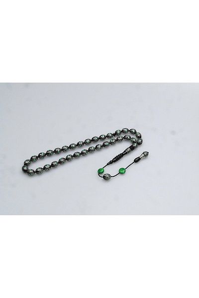 Skygo Oltu Stone Green Drop Inside Drop Rosary
