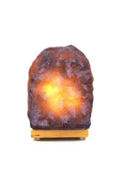 ÇANKIRI KAYA TUZU TUZLAMBASI Doğal Elde Çekiçlenmiş Tuz Lambası 3-4 Ve Ayak Bakım Tuzu Hediye