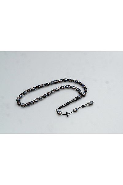Skygo Oltu Stone Double Color Drop Flip Embroidered Rosary