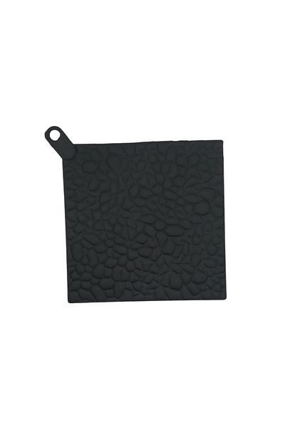 CKM silikon Silicone Square Trivet Black